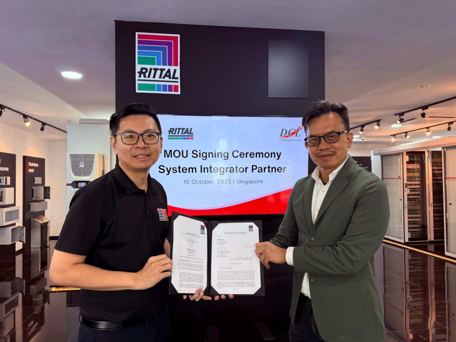1fef2798 ffc0 4f0f 8ce0 f8b994887dd0 1536x1152 - Pleased to announce a new MOU with Rittal Singapore &amp; SEA